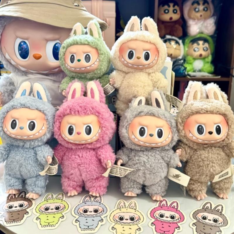 2025 Blind Box Monster Labubu Vinyl Figurine Model Toys Bag Keychain Collectible Xmas Gifts Desktop Decor Toy 4