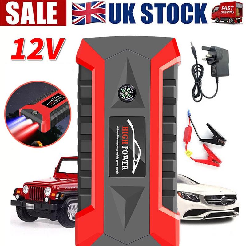 Car Jump Starter 99900mAh Portable Battery Booster with LED Flashlight for Up to 3.0L Gas Cars move  socket 0