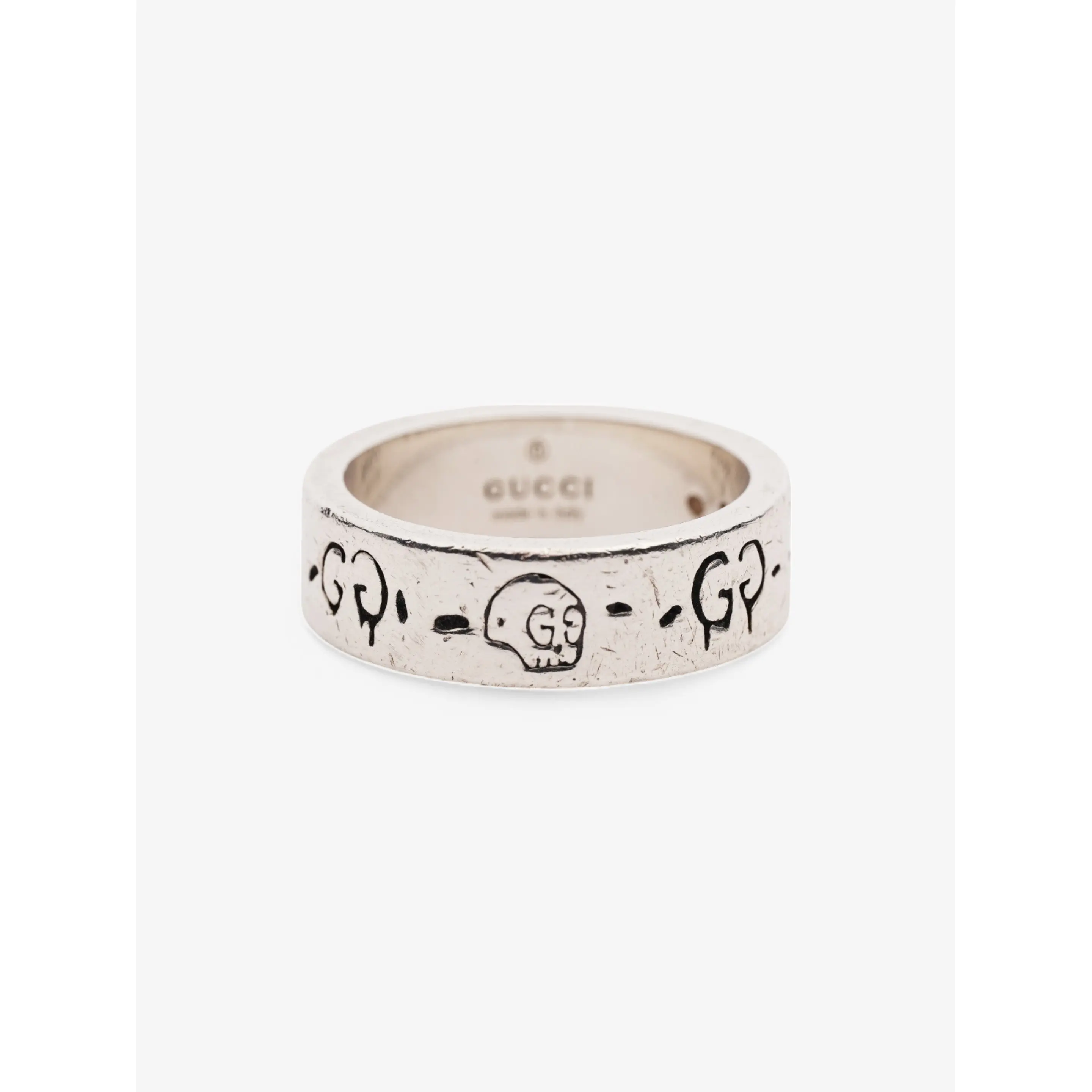 Preowned Gucci Ghost Ring 13