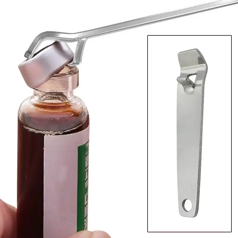 Stainless Steel Oral Liquid Vial Opener Nurse Doctor Medical Tool Portable Ampule Bottle Opener Can Opener Kitchen Accessories 3