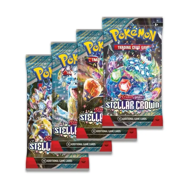 Pokemon TCG Scarlet And Violet Stellar Crown Booster Packs