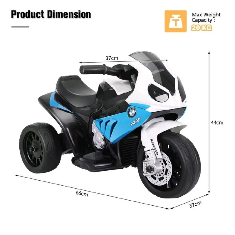 DORTALA Kids Electric Motorbike - Safe & Fun Ride-On Toy for Children 1