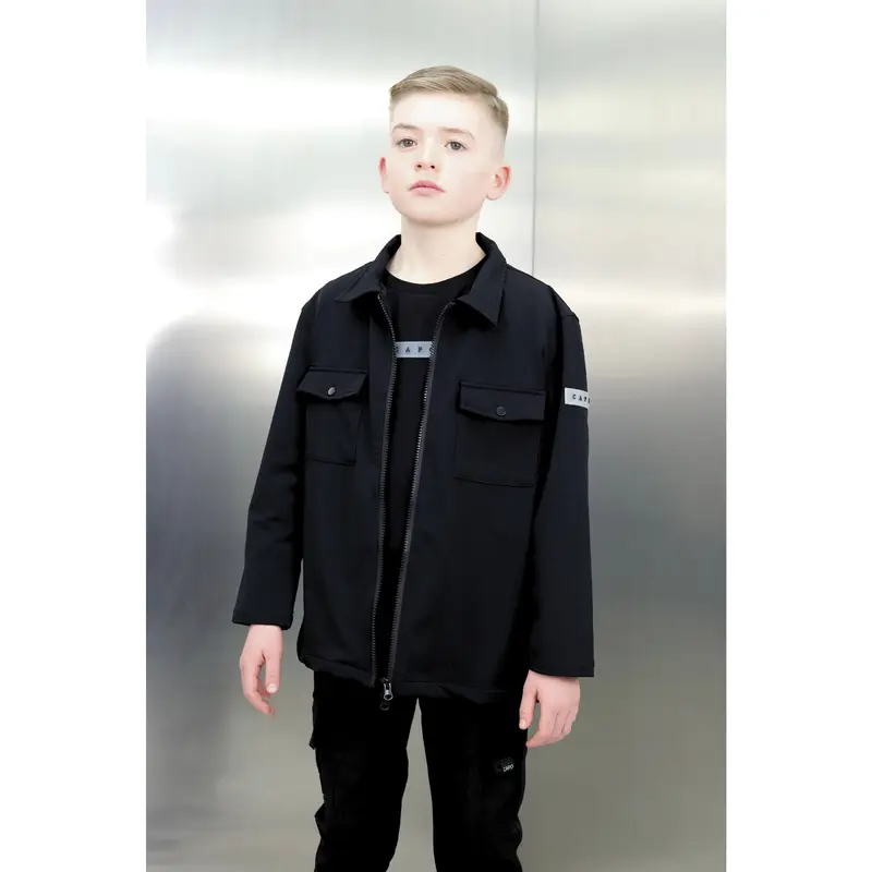Capo KIDS - BUTTON Jacket - Black 0