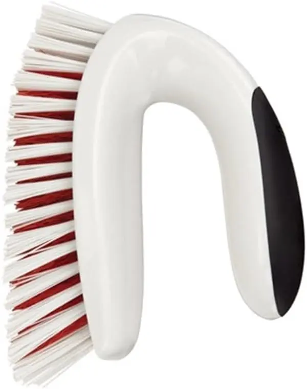OXO Good Grips All-Purpose Scrub Brush - White, for Household Cleaning 1