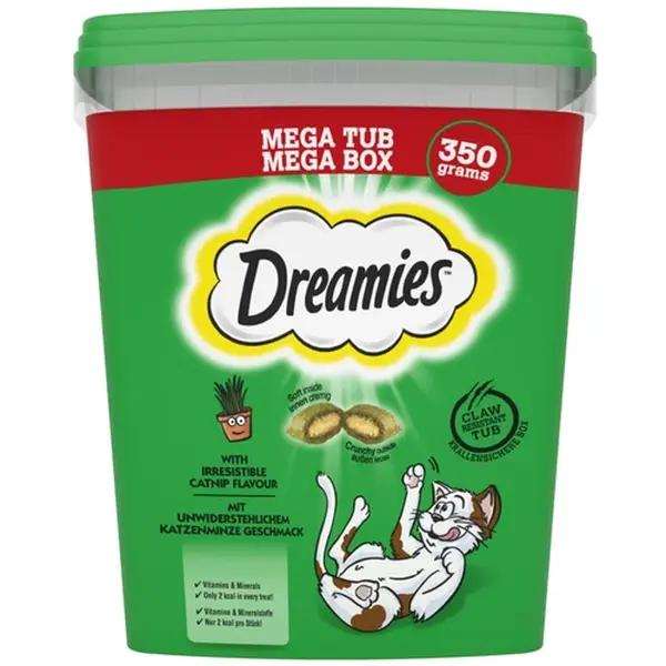 2 x 350g Dreamies Catnip Cat Treats Mega Tubs Cat Biscuits (700g) 3