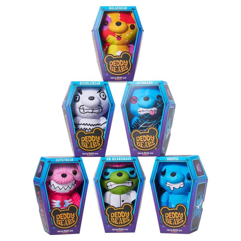 Deddy Bears Plush SERIES 1, 2, 3  and EASTER Bears They’re DEAD Cute Horror Plush Keychains 5" Coffin 12" Bags Bears 30cm Coffin Bears and Jumbo 40cm Bears 2