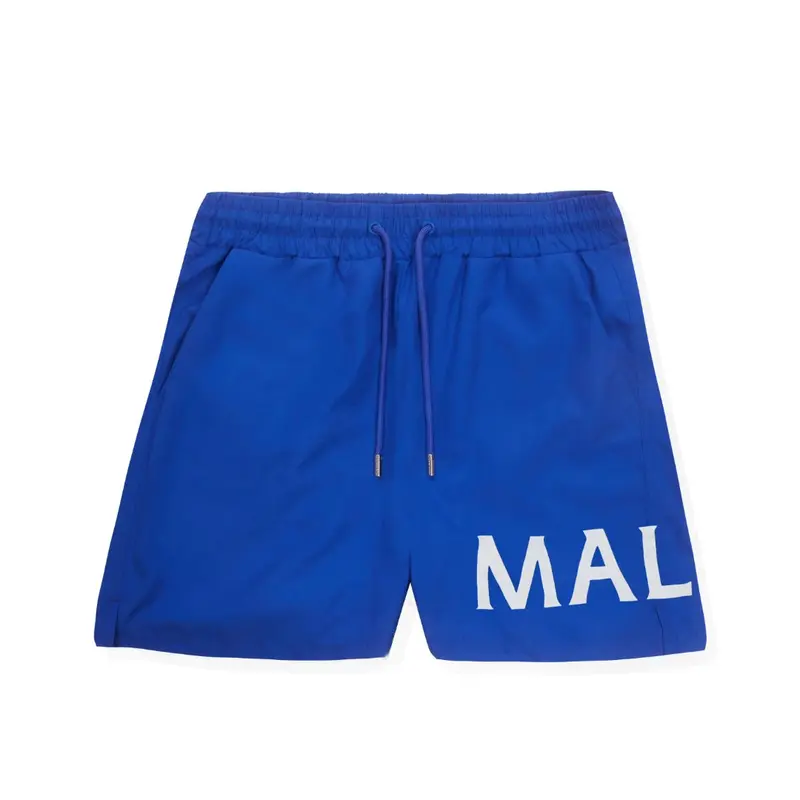 Mallet Large Logo Swim Short Blue 0