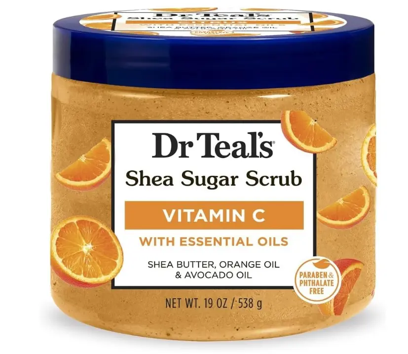 Dr Teal’s Vitamin C Shea Sugar Scrub with Essential Oils 538g