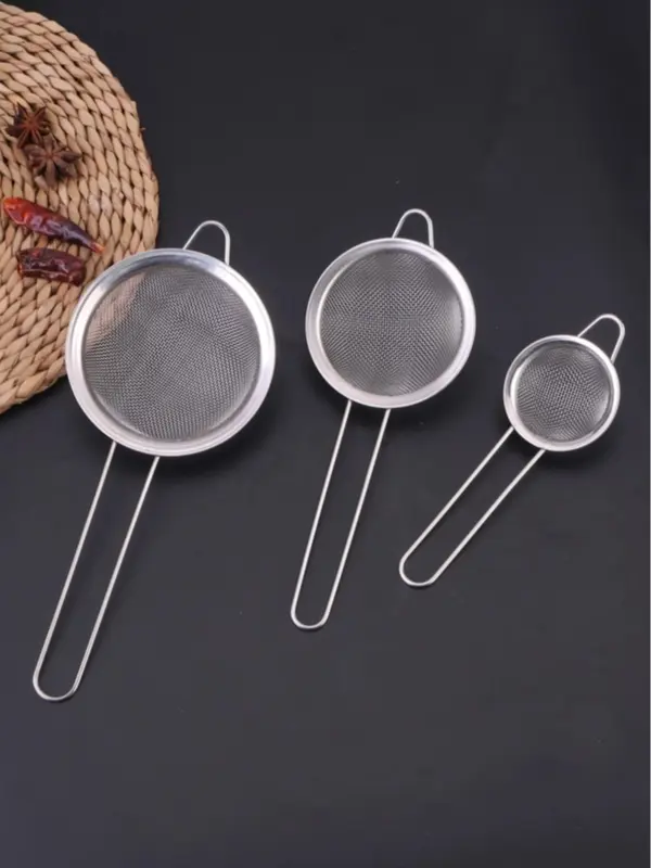 Stainless Steel Strainer Durable Kitchen Essential 4