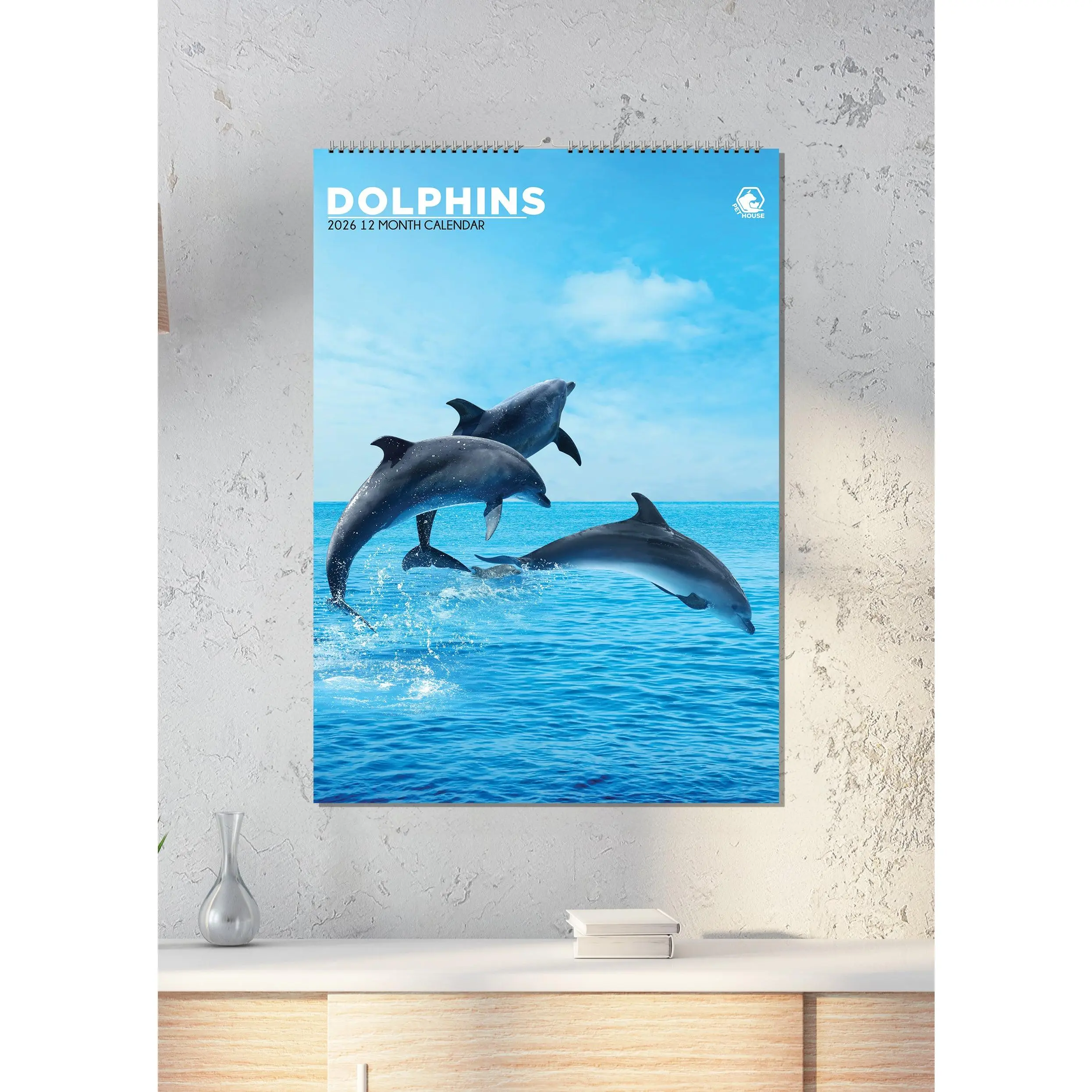 Dolphins Calendar 2026 – Dive Into the World of Dolphins