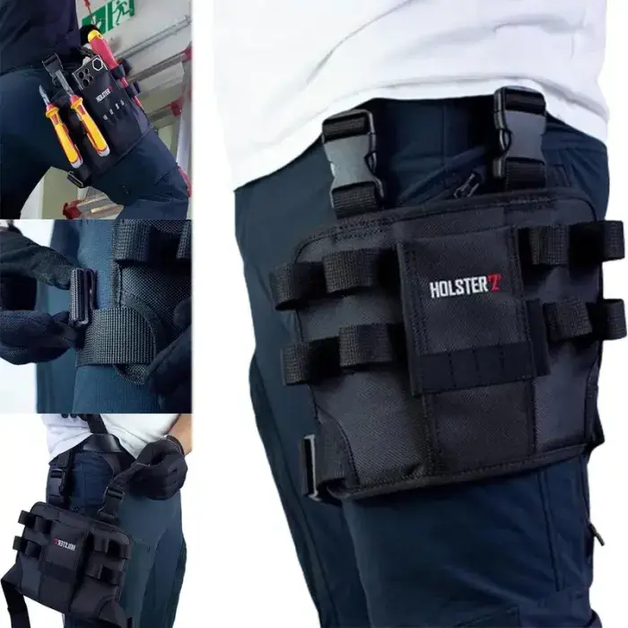 Tool Bag Belt ,Repair Tool Bag Around Your Leg,Electrician Tool Pouch