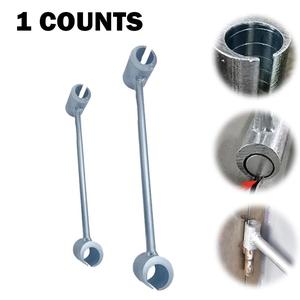 Hinge-Gap Adjusting Wrench, Door Hinge Repair Spanner, Adjustable Wrench Tool, Double-head Door Hinge Repair Spanner Key for Round Bolt Standard Gauge