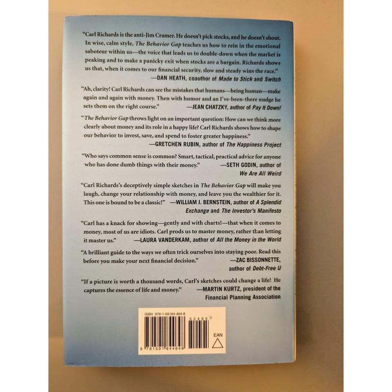 The Behavior Gap (Hardback) by Carl Richards 3