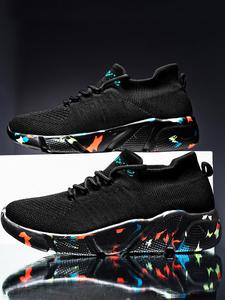 Lace Up Sneakers for Treadmill Wear As Gifts, Summer 2024 Casual Comfort Breathable Running Walking Training Sports Shoes for Women, Athletic Footwear, Athletic Walking Shoes for Girl Trainers, Knitted Running Shoes