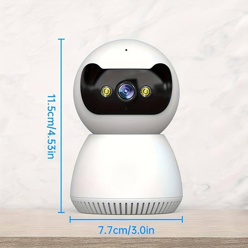 1080P Full HD Security Camera with Color Night Vision, Two-Way Audio, Motion Detection, Auto Tracking, WiFi Connectivity, App Control for Home Safety - Ideal for Youngsters, Elderly, and Pets 2