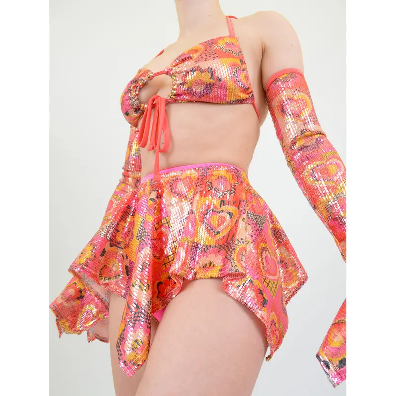 Starstruck Pixie Sleeves - Peach 2