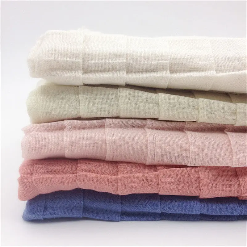Maryam's Essential Embossed Grid Viscose Solid Crinkle 2