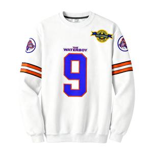 [Free Custom Name and Number] Sweatshirt with Custom Name, New Street Rugby Style Sweatshirt Jersey for Men/women/children, Outdoor Sports, Unisex Design, Thin Polyester Hoodless Sweatshirt