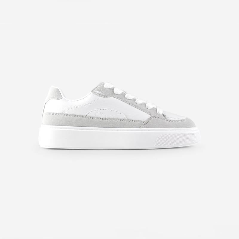 Premium Skate Shoe | White Grey 3