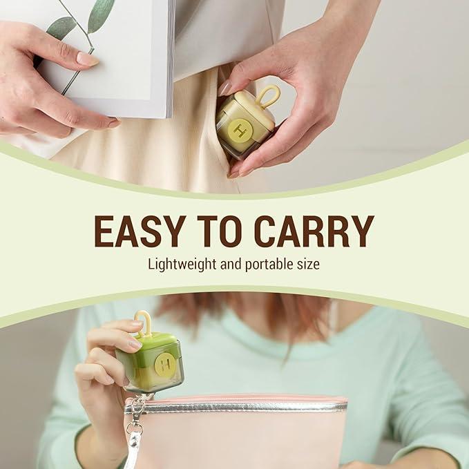 Buy 1 Get 1 free,Mini Lint Roller,Reusable Lint Remover,Washable Lint Roller,Portable Pet Hair Remover for Clothes,Travel Home 2