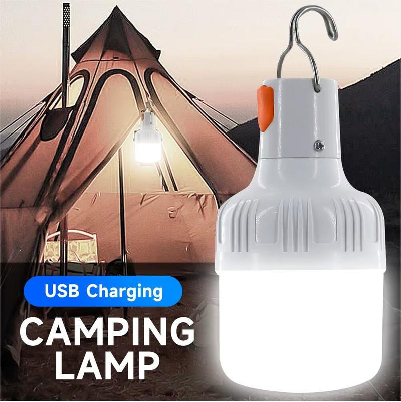 Product Introduction of USB Rechargeable LED Light Bulb Lantern for Outdoor Camping and Sports 2