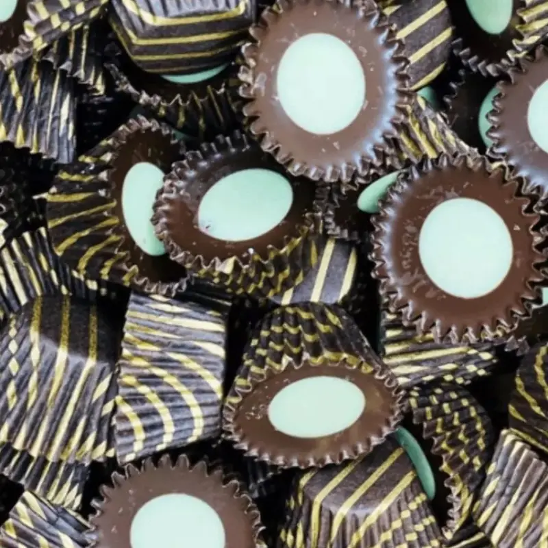 ICY CUPS! Happy & Mint - Chocolate Sweets Bag - 300g/500g - Milk Chocolate with Smarties - Retro Pick & Mix Candy  Snack 2