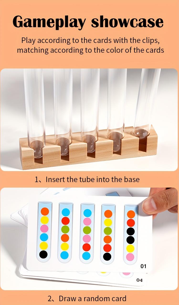 Product Introduction of Colorful Bead Sorting Activity Set, Finger Dexterity and Focus Training, Bead Picking and Sorting Game, Educational Toy for Early Development and Activities, Mixed Colors, Durable Material 1