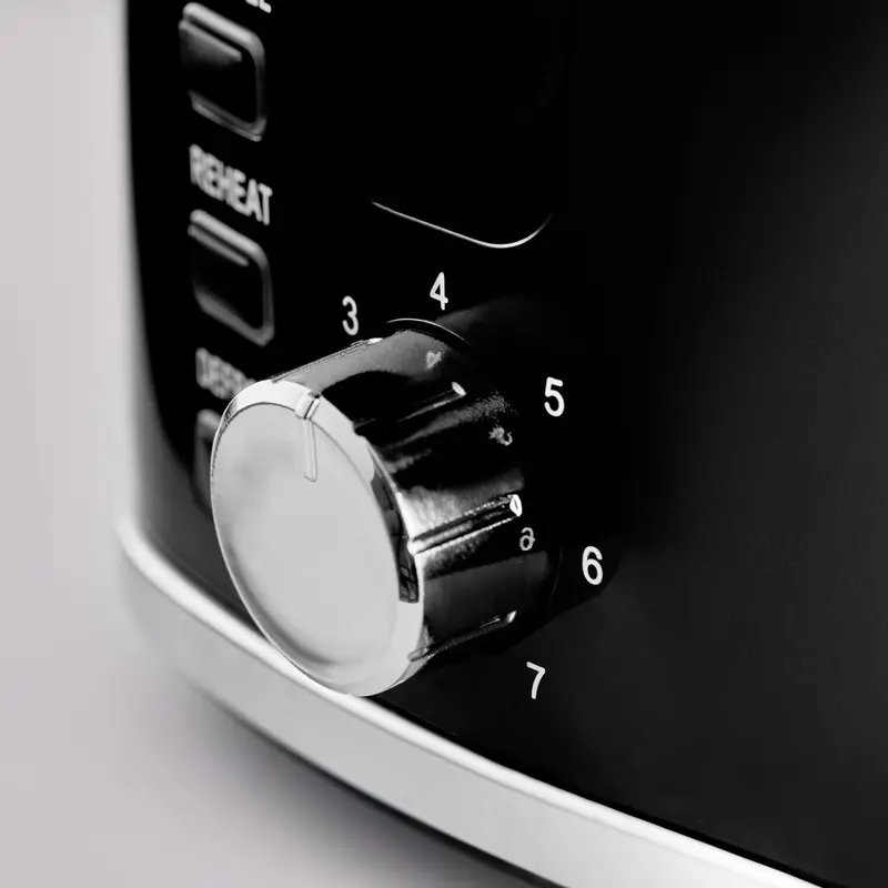 Swan Windsor Black 1.7L 3KW Kettle, 2 Slice Toaster & 800W 20L Digital Microwave Matching Set 4