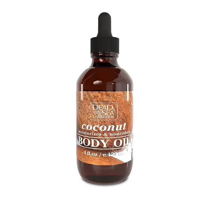 Dead Sea Collection Coconut Body Oil - Moisturizing Body Treatment