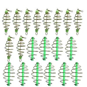 Fishing Spring(20pcs/set) Luminous Spring Fishing Feeder Bait, Spring Fishing Lure, Outdoor Fishing Accessories
