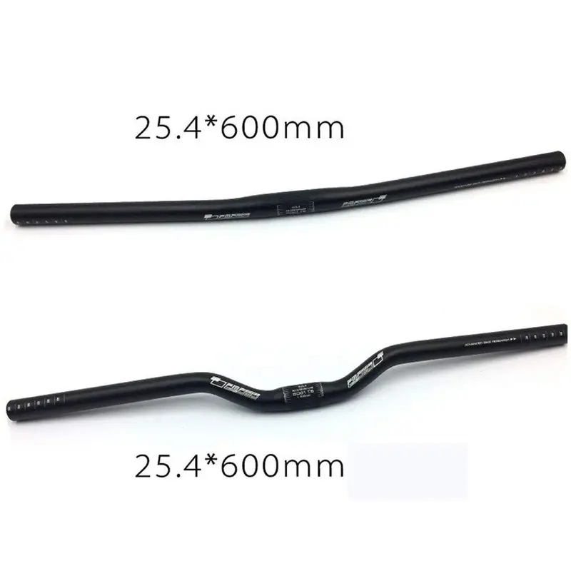 FMF Sport Yanba Aluminum Alloy Bicycle Handlebar MTB Riser Bar for Mountain & Road Bikes 25.4x600mm Swallow Handle UK Fast Shipping 4