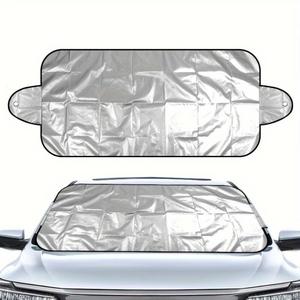 Car Windshield Cover, Anti-UV Snowproof Full Protection Double Sided Windscreen Cover, Sun Snow Ice Universal Shields