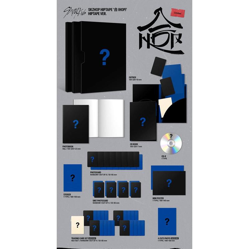 Stray Kids – SKZHOP HIPTAPE  (HOP) (HIPTAPE VER.) Limited 1