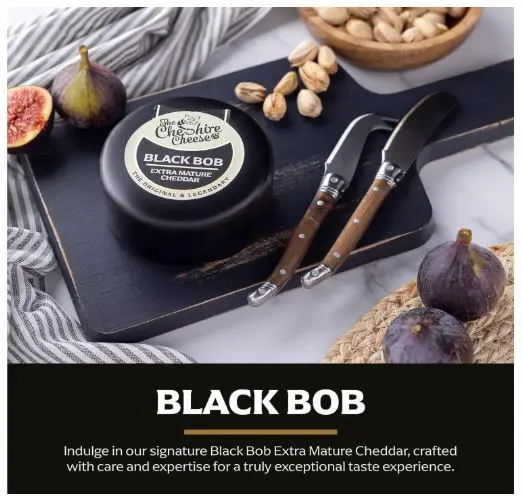 Cheshire Cheese Company | Cheese & Biscuits Favourites Deli Gift Box | Filled with 4 x Luxury Waxed Cheese Truckles, Small-Batch Cheddar Biscuits, in presentation box | Perfect for Cheese Lover 1