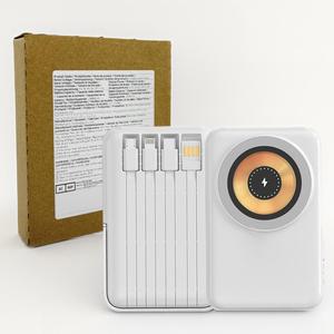 Portable Wireless Magnetic Power Bank, 1 Count 10000mAh Fast Charging Power Bank, Digital Display External Battery Accessories for Mobile Phone, Chargeable