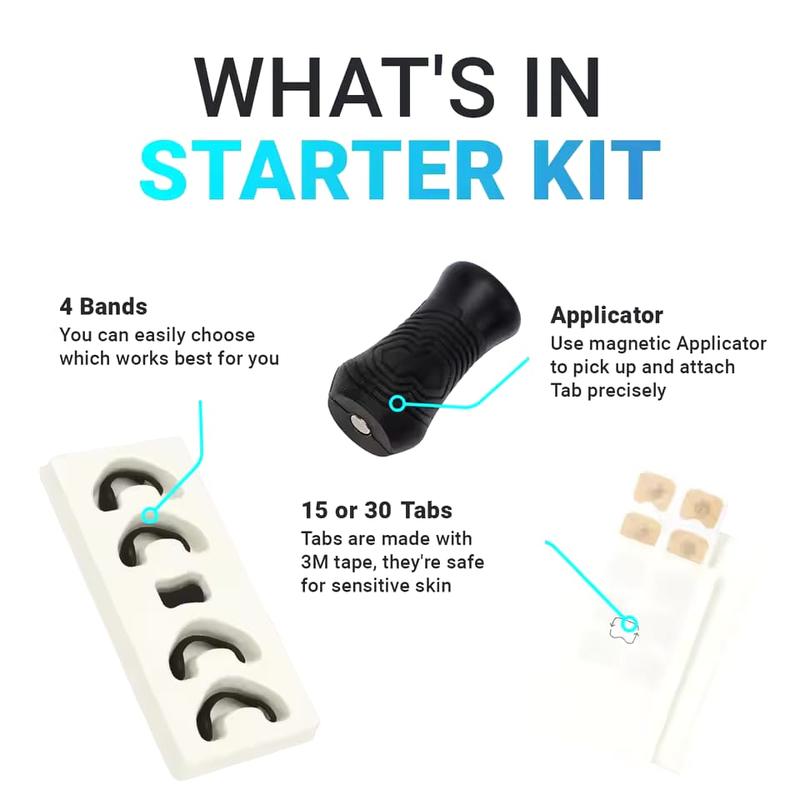 Sport Nasal Dilator Sleep Nasal Breathing Dilators Starter Kit Nose Breathe Strips Magnetic Nasal Strips Reduce Snoring 2