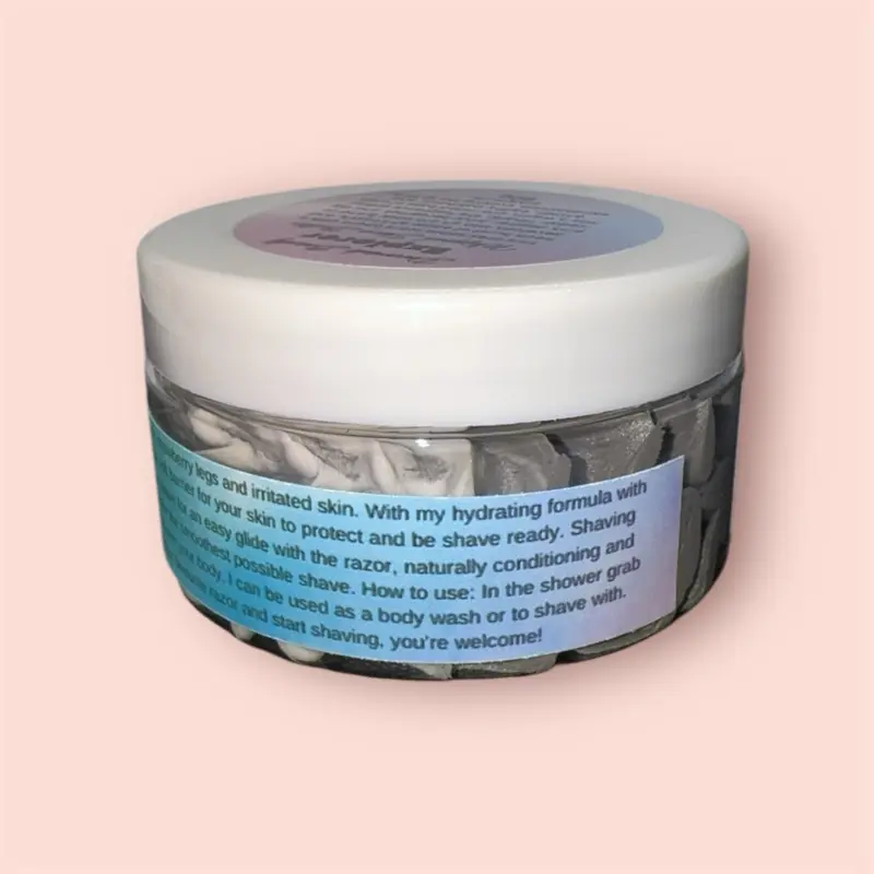 Explorer Whipped Shave Butter - skincare - shower whip - strawberry legs - ingrown hairs - razor bumps - perfect shave foaming 80g soap 3