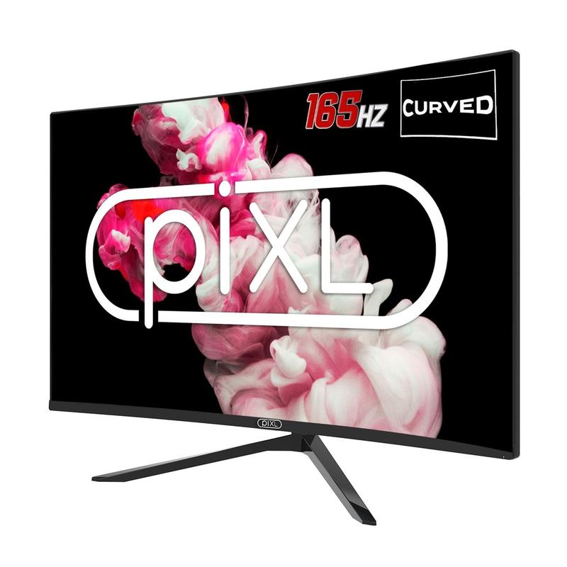 piXL CM27GF6D 27" Full HD Curved Gaming Monitor | 1920 x 1080 165Hz HDMI DP 4