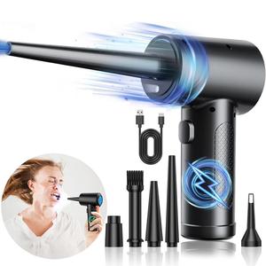 Portable Car Air Duster, Rechargeable Electric Car Air Duster, Multifunctional Car Cleaning Tool for Keyboard, Camera, Car Dust, Car Accessories