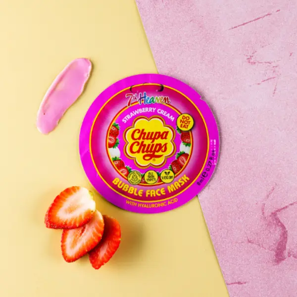 7th Heaven Chupa Chups Face Mask Skincare bundle - 5 Face Mask - Bubble, Peel Off and Jelly Textures 4