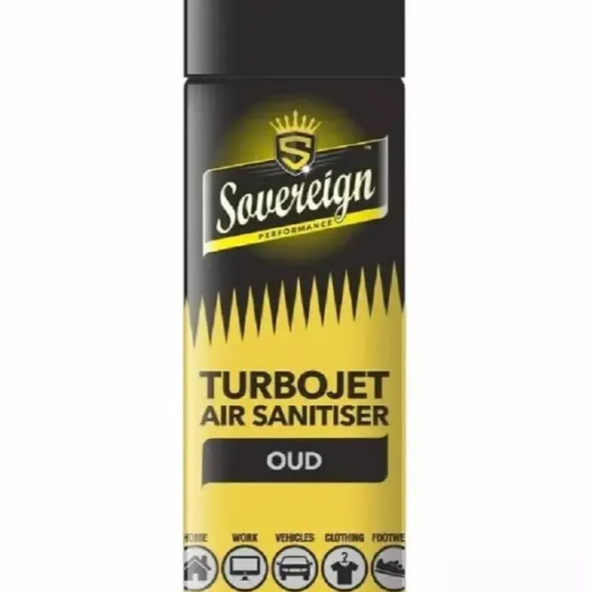 Sovereign Turbojet Air Sanitizer Spray - Car Home Turbojet Air Freshener | 500ml Can Spray Scent Perfume Scented Aroma - Household 3