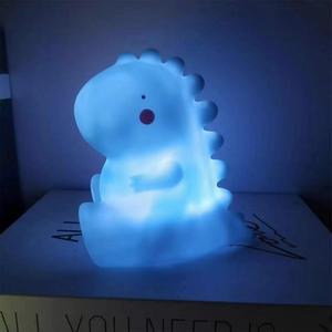 Cartoon Dinosaur Shaped Night Light, 1 Count Cute Desktop Decorative Light, Decorative Light for Home Bedroom Living Room [battery Powered, without Battery]