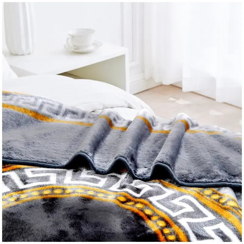 Greek Throws Fleece Blanket Bed Sofa Settee Large Soft Warm Double King Size New Printed 8