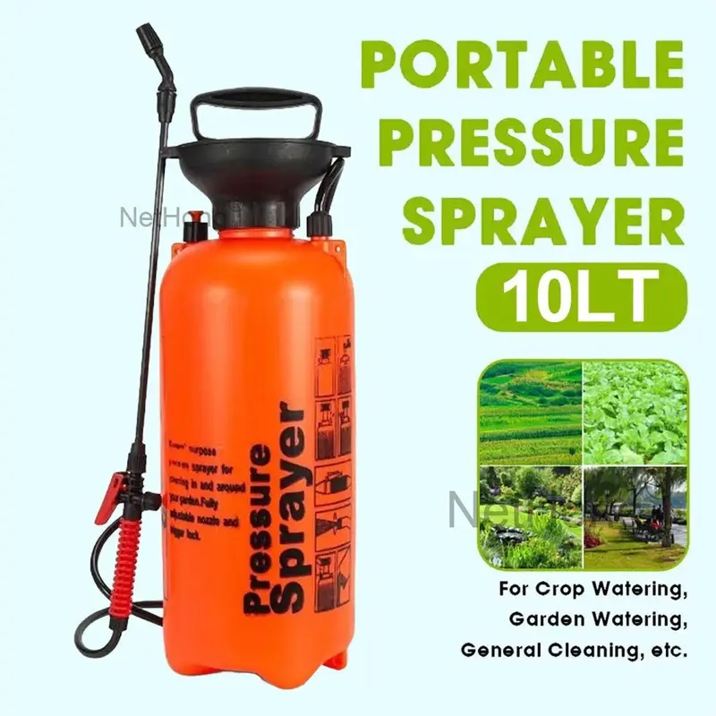 5 Litre Pressure Weed Killer Sprayer Garden Spray Bottle Chemical Water New 0