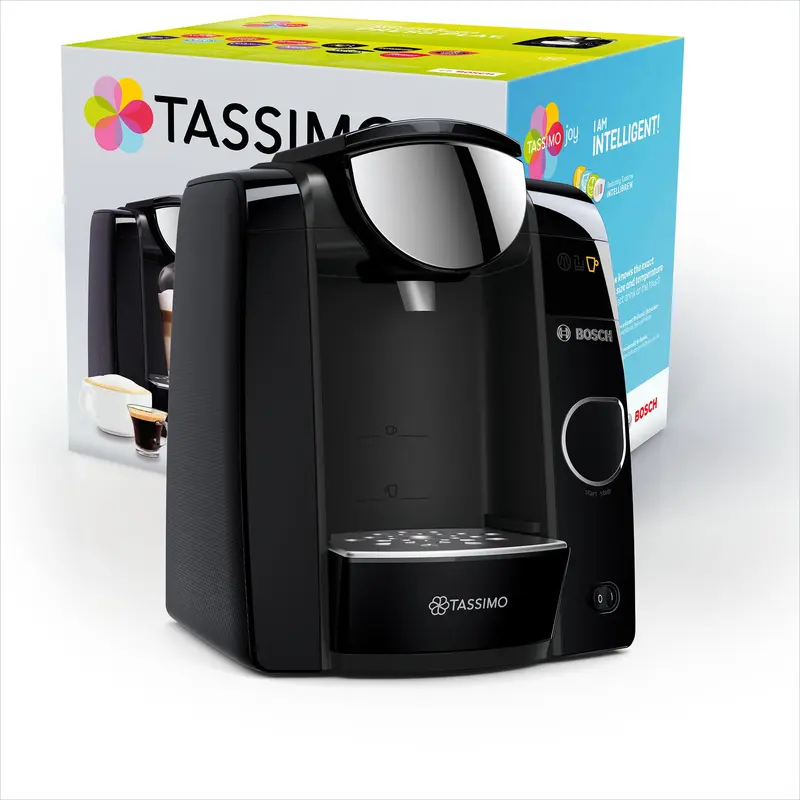Bosch Tassimo Joy TAS4502NGB Coffee Machine, 1300 Watt, Black, 1.4 Litre 1