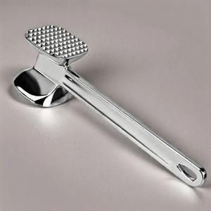 Stainless Steel Meat Tenderizer, 1 Count Double-sided Meat Hammer, Household Meat Tenderizer for Steak, Chicken, Kitchen Utensils & Gadgets, Kitchenware