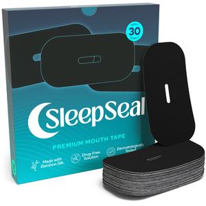 SleepSeal Mouth Tape - Encourage Nasal Breathing, Reduce Snoring & Wake Up Energized - 30 Nights
