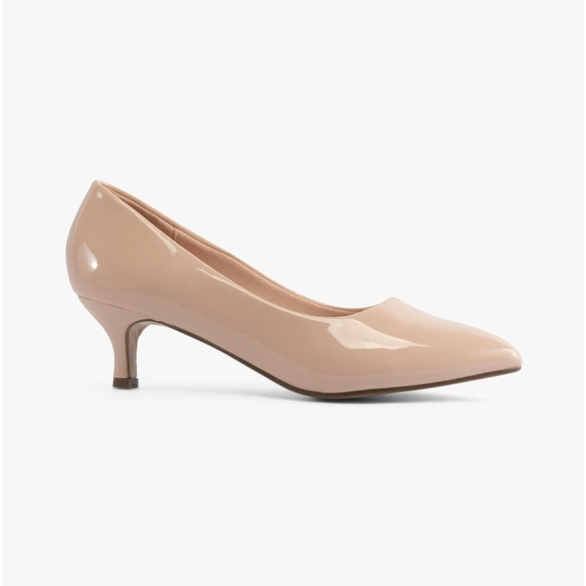 Comfort Plus TEXAS Womens Shoes Nude - Patent Formal
