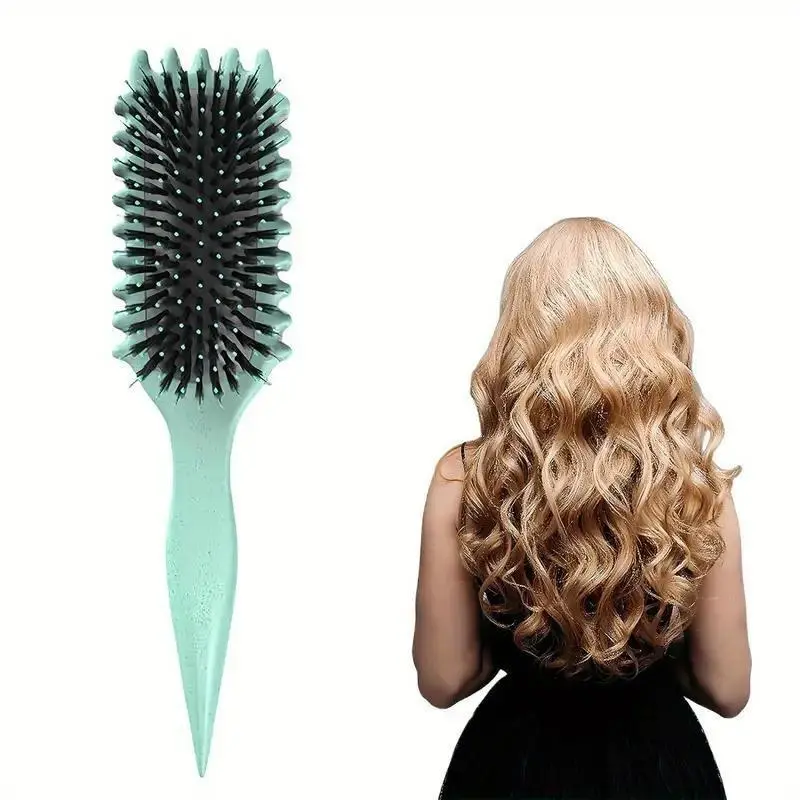 Curl Defining Brush-Curly Hair Brush Define Styling Brush for Curly Hair,Curl Brush for Curly Hair Wet,Shaping & Defining Curls for Women