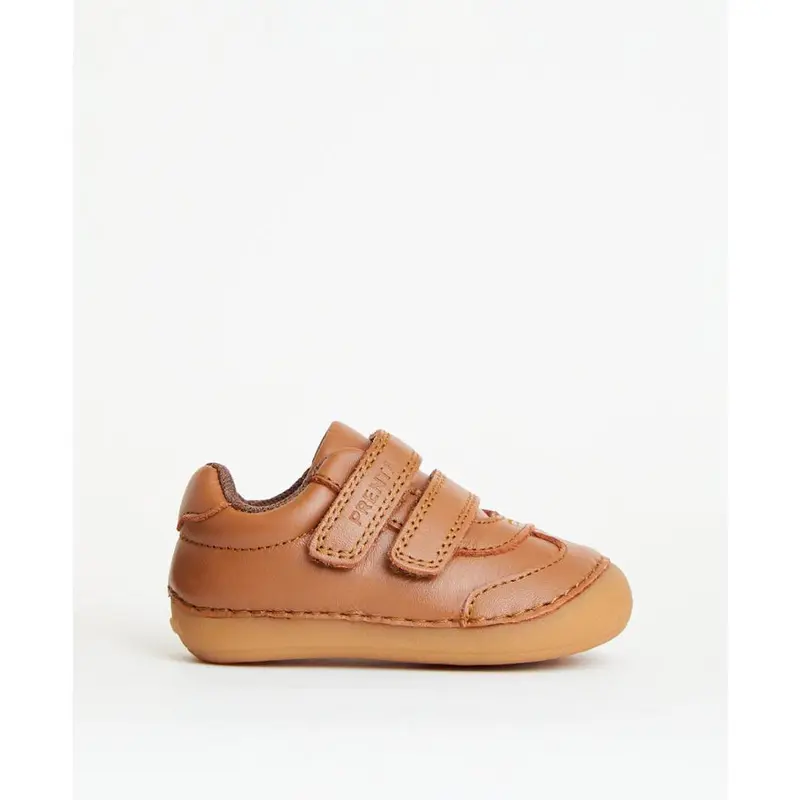 Rocket Tan Leather First Walker Trainer 0
